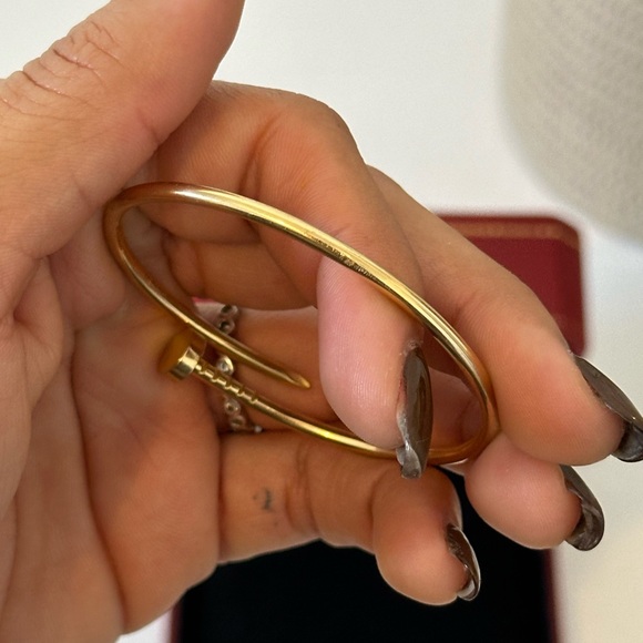 Cartier Juste un Clou Bracelet Yellow Gold Small Size 15 - Picture 6 of 8